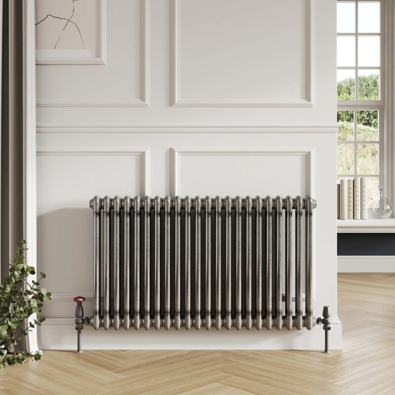Scudo 2 Column Horizontal Designer Radiator (1 size, 3 colours) - Brand New Bathrooms