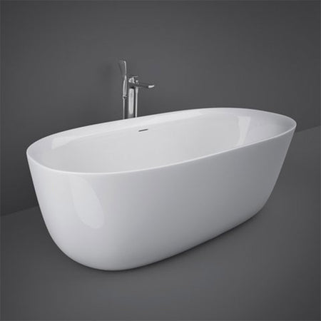 RAK Ceramics Contour Freestanding Bath Tub (1 size, 3 styles, White) - Brand New Bathrooms