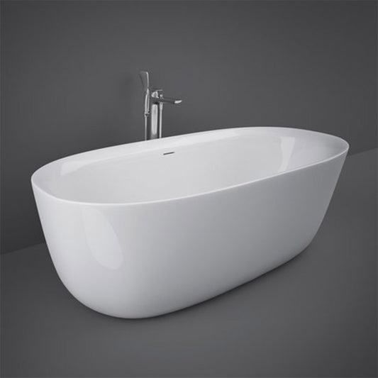 RAK Ceramics Contour Freestanding Bath Tub (1 size, 3 styles, White) - Brand New Bathrooms