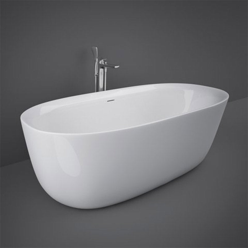 RAK Ceramics Contour Freestanding Bath Tub (1 size, 3 styles, White) - Brand New Bathrooms