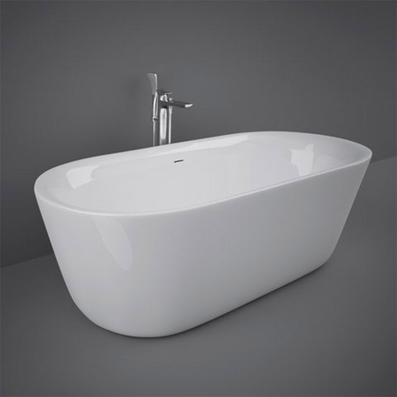 RAK Ceramics Contour Freestanding Bath Tub (1 size, 3 styles, White) - Brand New Bathrooms