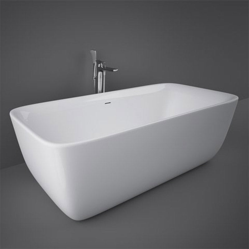 RAK Ceramics Contour Freestanding Bath Tub (1 size, 3 styles, White) - Brand New Bathrooms