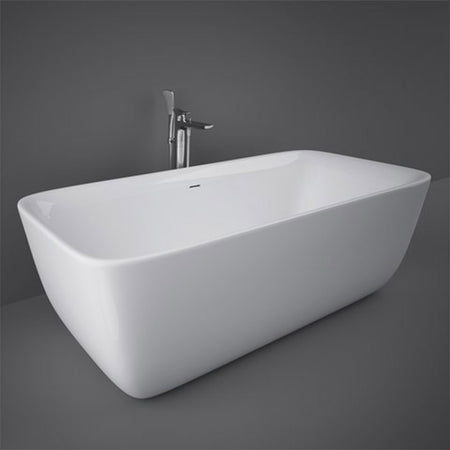 RAK Ceramics Contour Freestanding Bath Tub (1 size, 3 styles, White) - Brand New Bathrooms