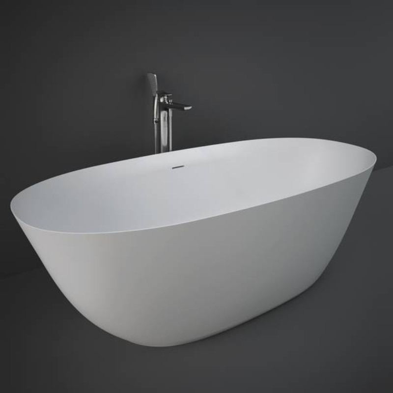 RAK Ceramics Cove RAK-Solid Freestanding Bath Tub (3 sizes, White) - Brand New Bathrooms