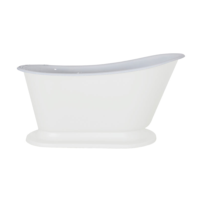 Hurlingham Cameo Single Ended Cast Iron Slipper Bathtub (1 size, any colour) - Brand New Bathrooms
