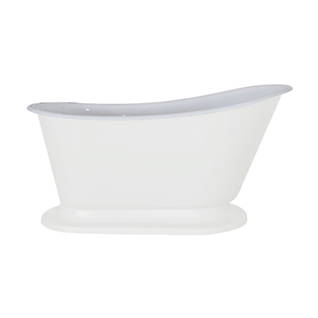 Hurlingham Cameo Single Ended Cast Iron Slipper Bathtub (1 size, any colour) - Brand New Bathrooms