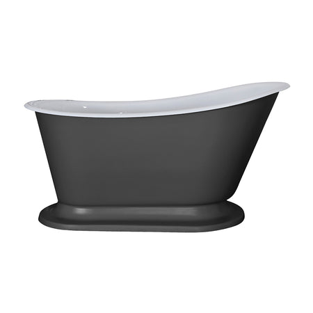 Hurlingham Cameo Single Ended Cast Iron Slipper Bathtub (1 size, any colour) - Brand New Bathrooms
