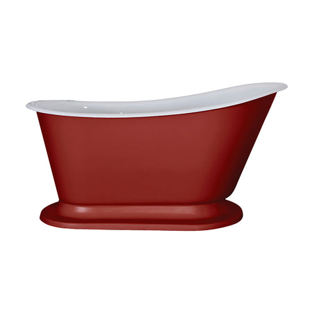 Hurlingham Cameo Single Ended Cast Iron Slipper Bathtub (1 size, any colour) - Brand New Bathrooms
