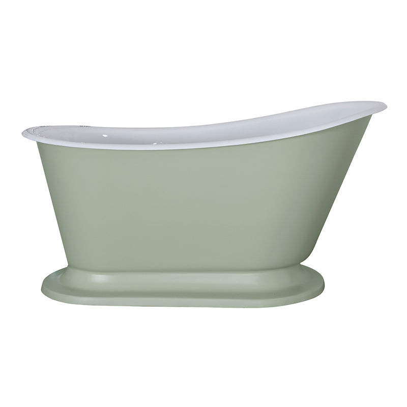 Hurlingham Cameo Single Ended Cast Iron Slipper Bathtub (1 size, any colour) - Brand New Bathrooms