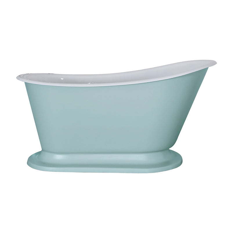 Hurlingham Cameo Single Ended Cast Iron Slipper Bathtub (1 size, any colour) - Brand New Bathrooms