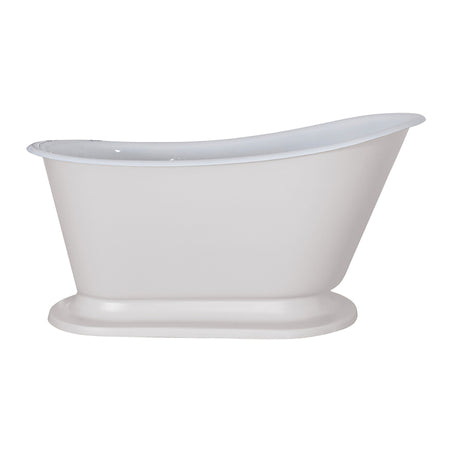 Hurlingham Cameo Single Ended Cast Iron Slipper Bathtub (1 size, any colour) - Brand New Bathrooms