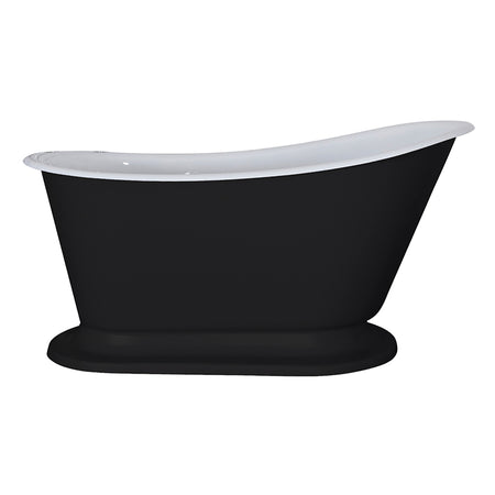 Hurlingham Cameo Single Ended Cast Iron Slipper Bathtub (1 size, any colour) - Brand New Bathrooms