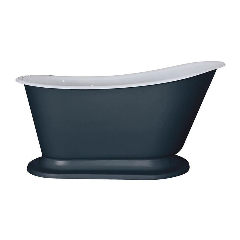 Hurlingham Cameo Single Ended Cast Iron Slipper Bathtub (1 size, any colour) - Brand New Bathrooms