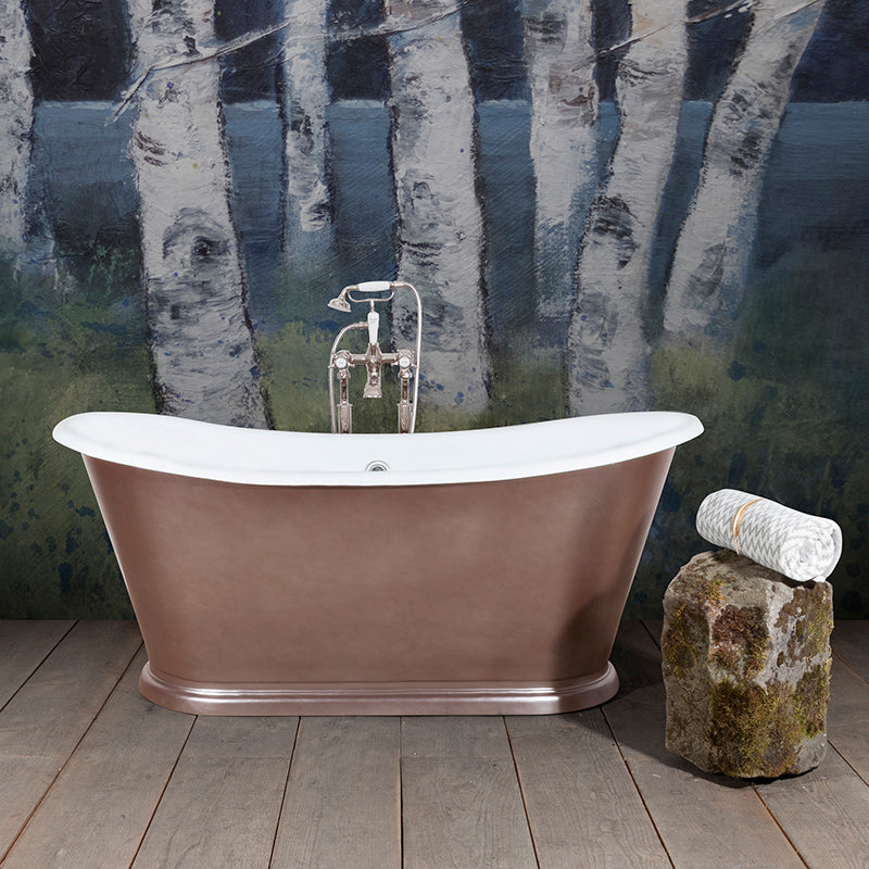 Hurlingham Caravel Bateau Double Ended Cast Iron Bathtub (1 size, any colour) - Brand New Bathrooms