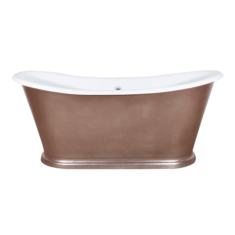 Hurlingham Caravel Bateau Double Ended Cast Iron Bathtub (1 size, any colour) - Brand New Bathrooms