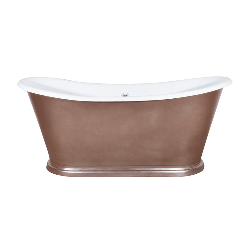 Hurlingham Caravel Bateau Double Ended Cast Iron Bathtub (1 size, any colour) - Brand New Bathrooms