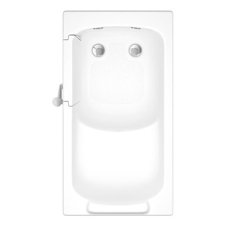 Mantaleda Caversham Deep Soak Bathtub with Seat (1 size, 2 styles, White) - Brand New Bathrooms