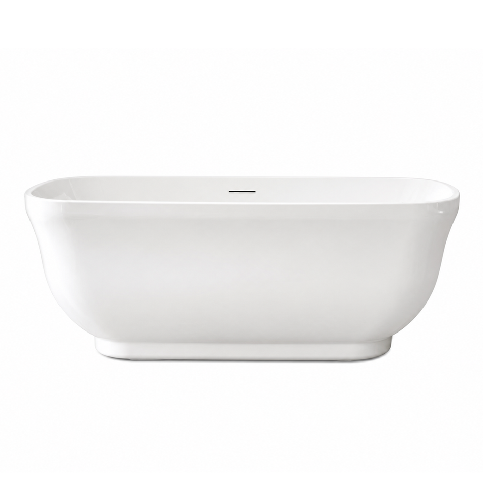 Charlotte Edwards Cyllene Freestanding Acrylic Oval Bathtub (1 size, 2 colours)