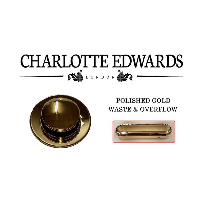 Charlotte Edwards Waste and Overflow Options - Brand New Bathrooms