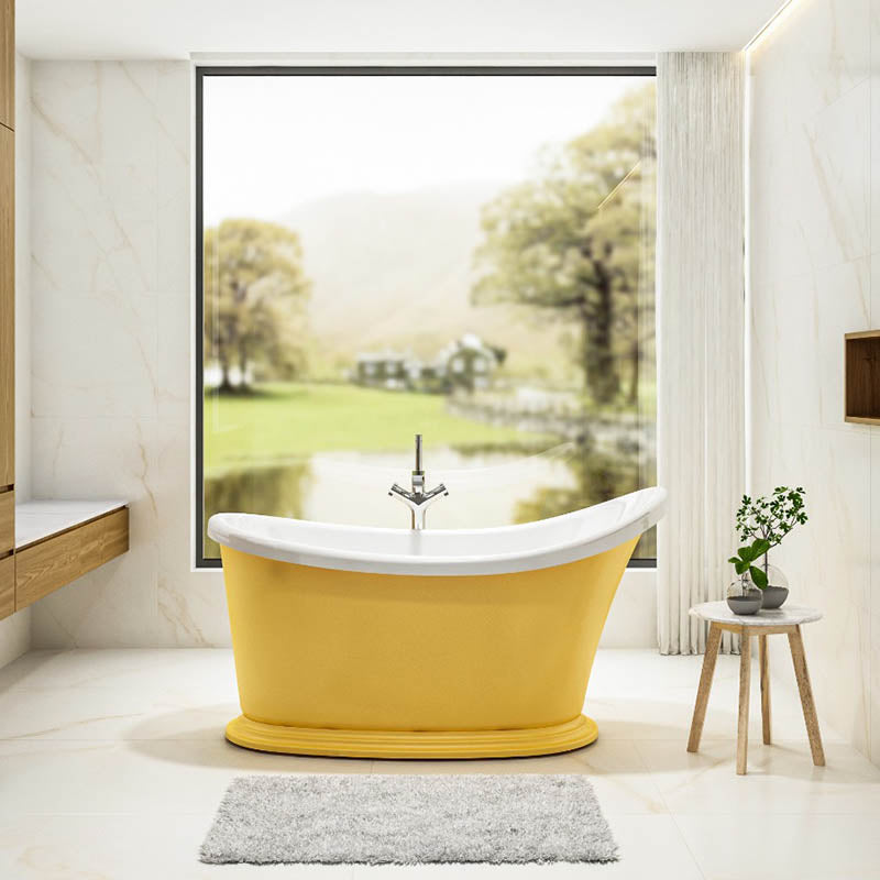 Charlotte Edwards Ersa Freestanding Single Ended Acrylic Oval Bathtub - Brand New Bathrooms