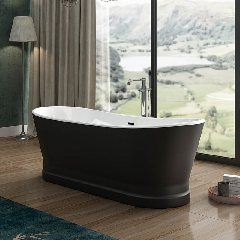 Charlotte Edwards Jupiter Freestanding Acrylic Oval Bathtub - Brand New Bathrooms
