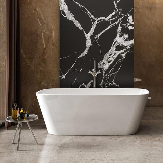 Charlotte Edwards Mimas Freestanding Acrylic Oval Bathtub - Brand New Bathrooms