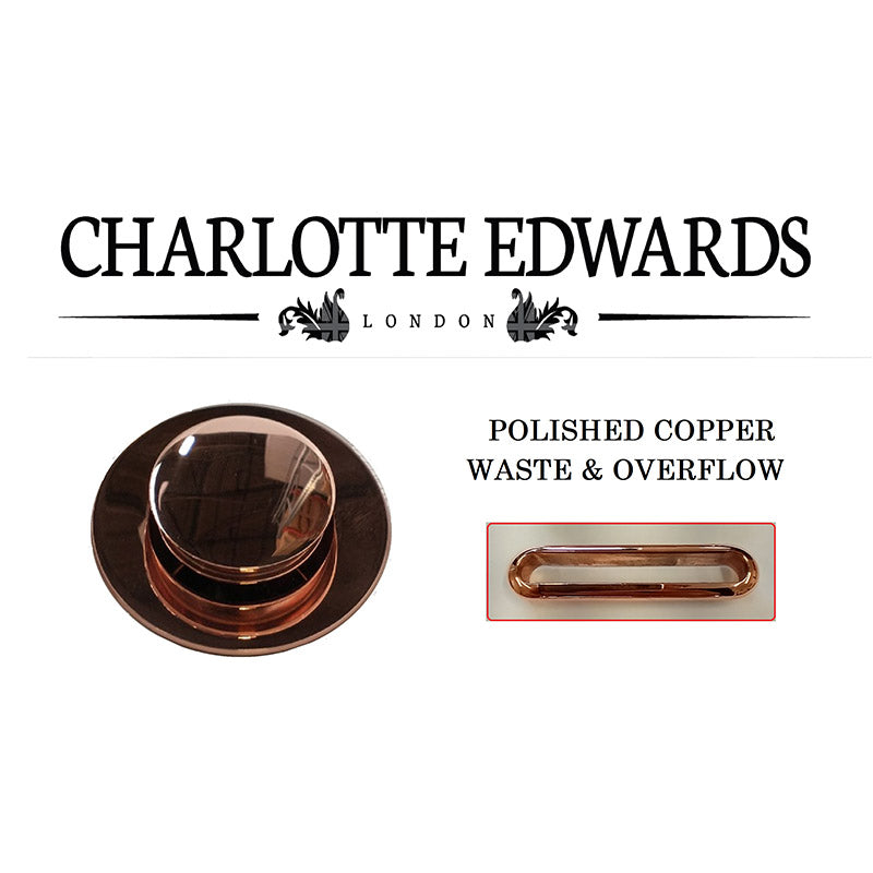 Charlotte Edwards Waste and Overflow Options - Brand New Bathrooms