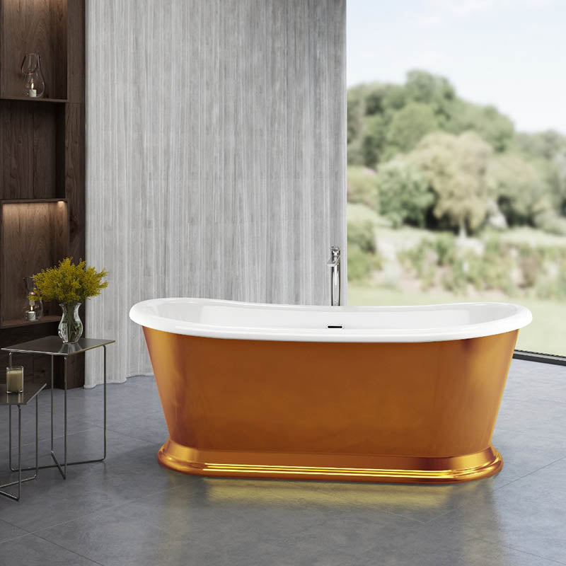 Charlotte Edwards Rosemary Freestanding Acrylic Oval Bathtub - Brand New Bathrooms