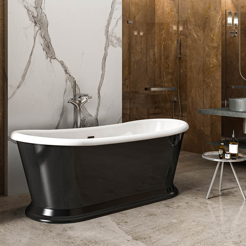 Charlotte Edwards Rosemary Freestanding Acrylic Oval Bathtub - Brand New Bathrooms
