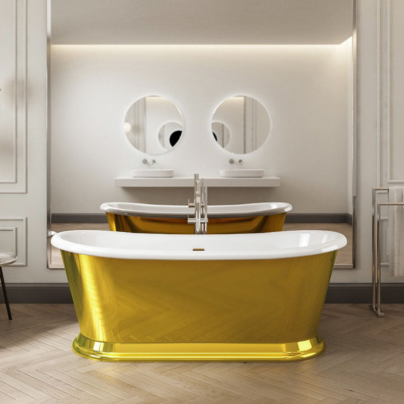 Charlotte Edwards Rosemary Freestanding Acrylic Oval Bathtub - Brand New Bathrooms