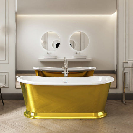 Charlotte Edwards Rosemary Freestanding Acrylic Oval Bathtub - Brand New Bathrooms