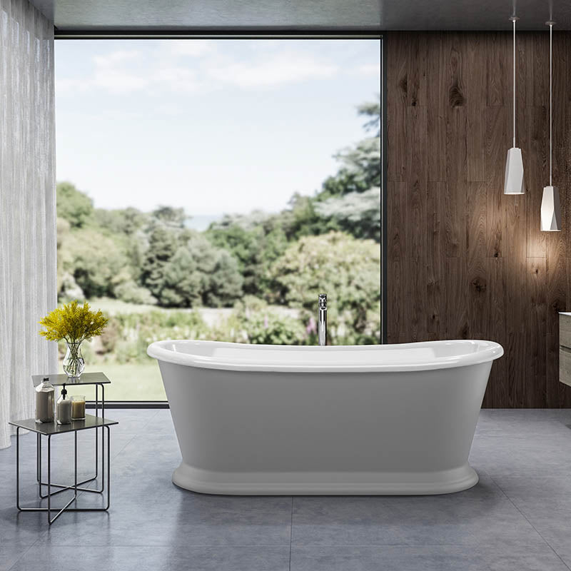 Charlotte Edwards Rosemary Freestanding Acrylic Oval Bathtub - Brand New Bathrooms