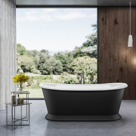 Charlotte Edwards Rosemary Freestanding Acrylic Oval Bathtub - Brand New Bathrooms