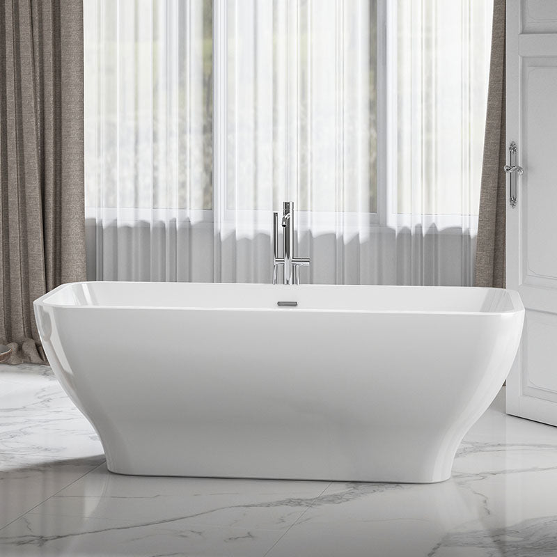 Charlotte Edwards Thebe Freestanding Acrylic Rectangular Bathtub - Brand New Bathrooms