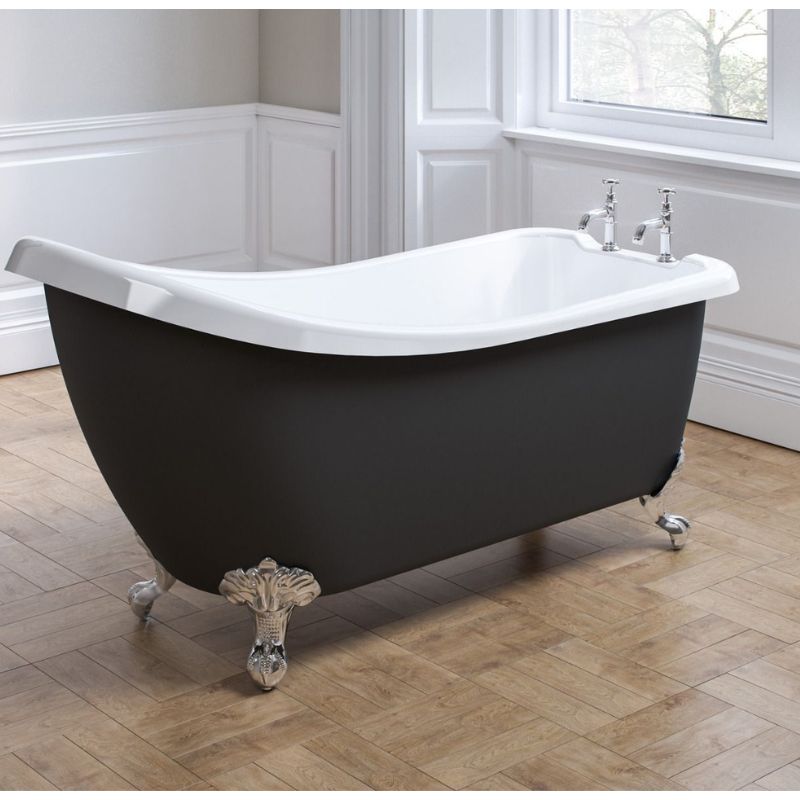 Royce Morgan Chatsworth Freestanding Clawfoot Roll Top Acrylic Bathtub - Brand New Bathrooms