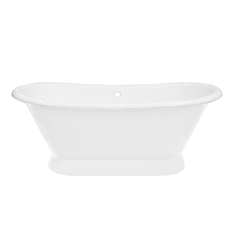 Hurlingham Chaucer Double Ended Cast Iron Bathtub (1 size, any colour) - Brand New Bathrooms
