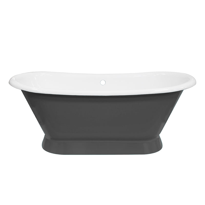 Hurlingham Chaucer Double Ended Cast Iron Bathtub (1 size, any colour) - Brand New Bathrooms