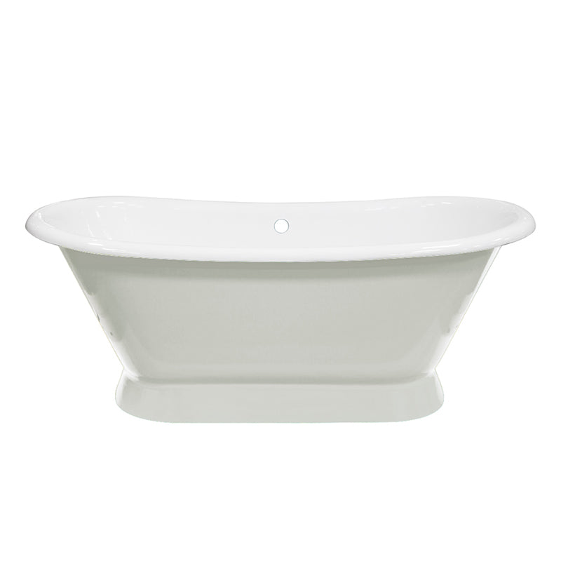 Hurlingham Chaucer Double Ended Cast Iron Bathtub (1 size, any colour) - Brand New Bathrooms