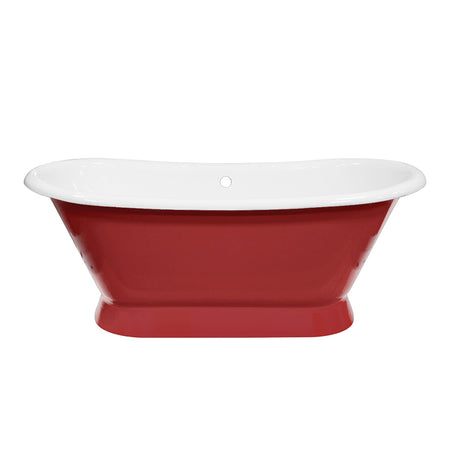 Hurlingham Chaucer Double Ended Cast Iron Bathtub (1 size, any colour) - Brand New Bathrooms