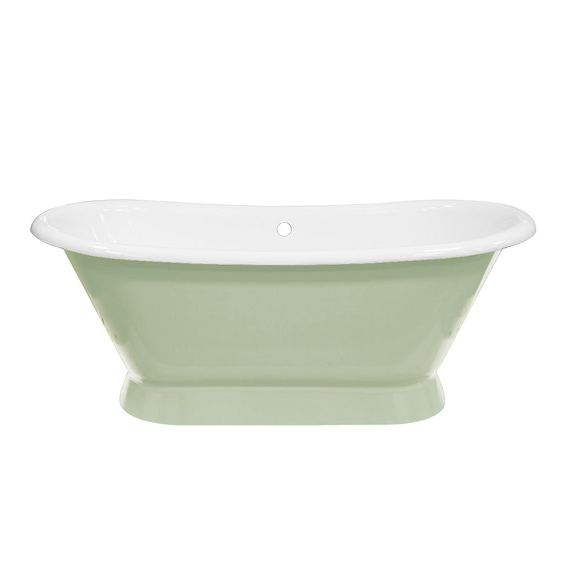 Hurlingham Chaucer Double Ended Cast Iron Bathtub (1 size, any colour) - Brand New Bathrooms