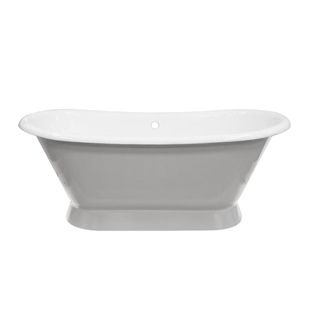 Hurlingham Chaucer Double Ended Cast Iron Bathtub (1 size, any colour) - Brand New Bathrooms