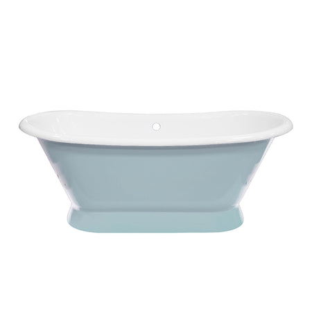 Hurlingham Chaucer Double Ended Cast Iron Bathtub (1 size, any colour) - Brand New Bathrooms