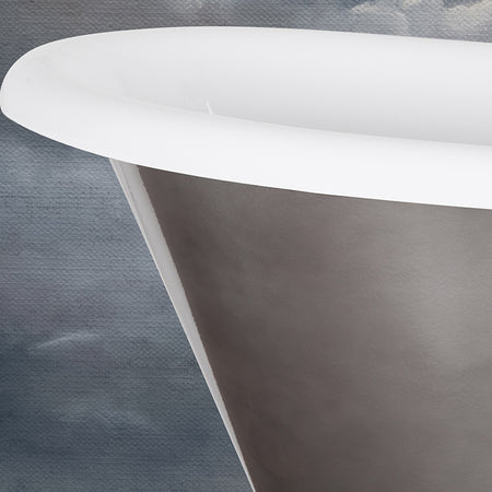 Hurlingham Chaucer Double Ended Cast Iron Bathtub (1 size, any colour) - Brand New Bathrooms