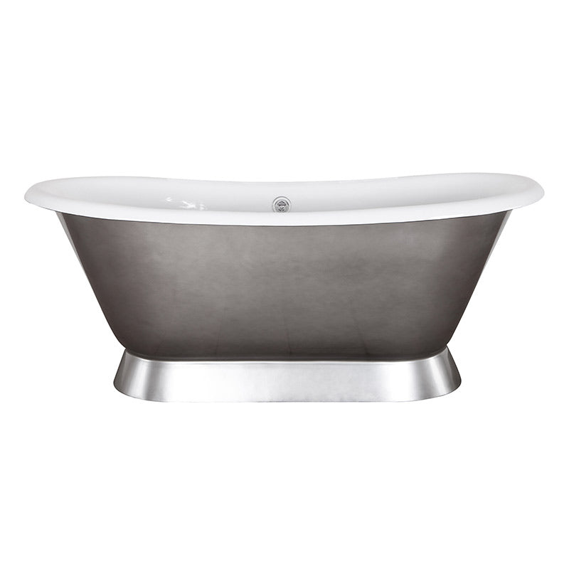 Hurlingham Chaucer Double Ended Cast Iron Bathtub (1 size, any colour) - Brand New Bathrooms