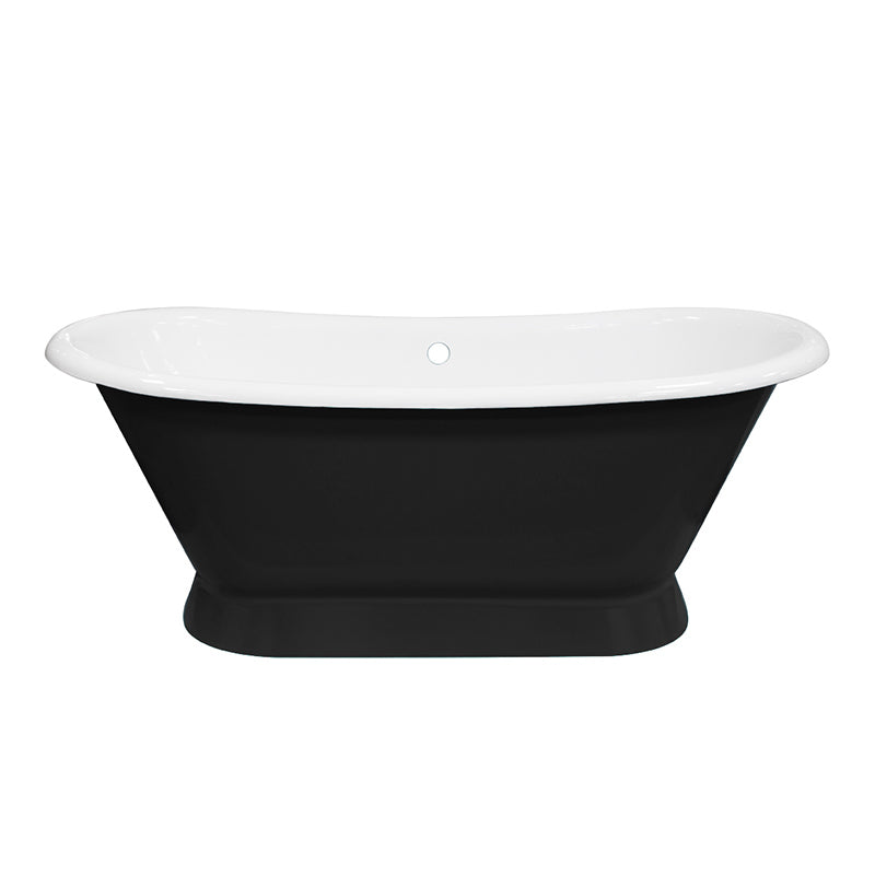 Hurlingham Chaucer Double Ended Cast Iron Bathtub (1 size, any colour) - Brand New Bathrooms
