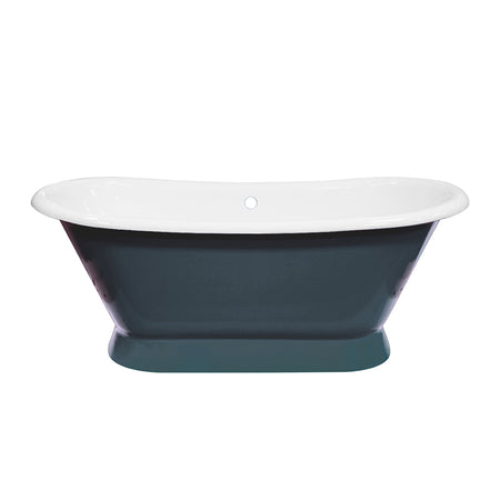Hurlingham Chaucer Double Ended Cast Iron Bathtub (1 size, any colour) - Brand New Bathrooms