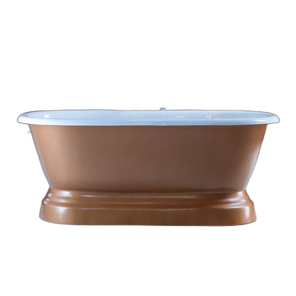 Arroll Chaumont Cast Iron Freestanding Plinth Based Bathtub (1 size, any colour)