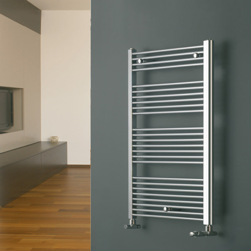 Eucotherm Chromo Straight/Curved Ladder Towel Radiator (1 colour, 5 sizes, 2styles) - Brand New Bathrooms