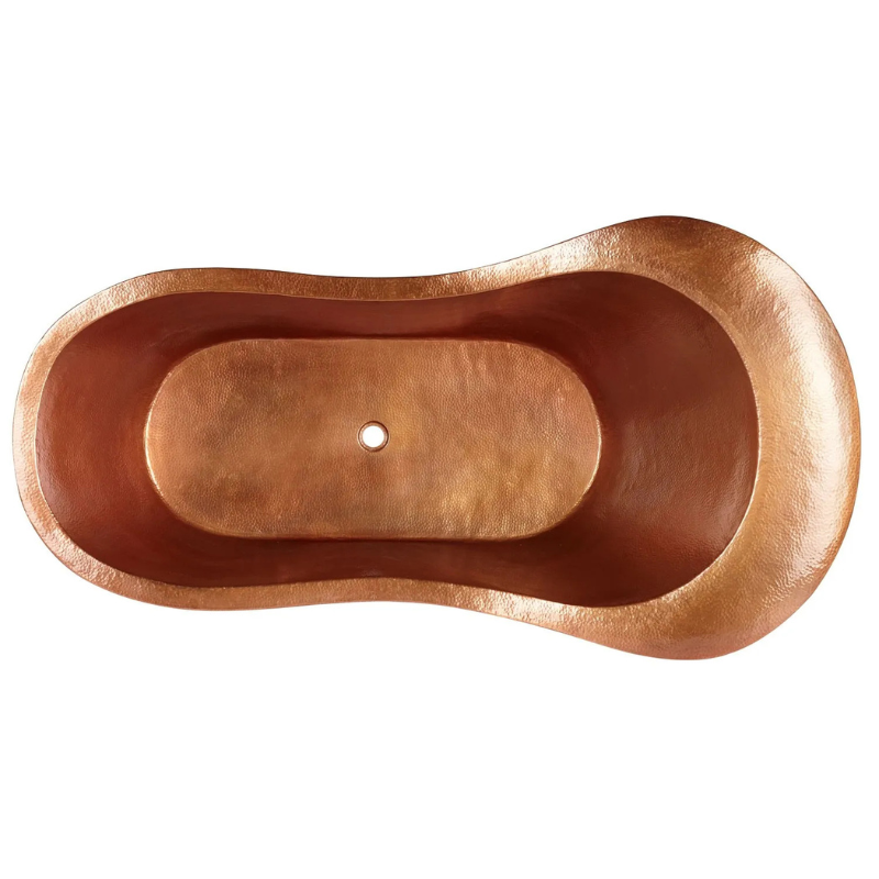 Coppersmith Creations Clawfoot Chinese Style Copper Tub – The Bridgerton Bath (1 size, Copper) - Brand New Bathrooms