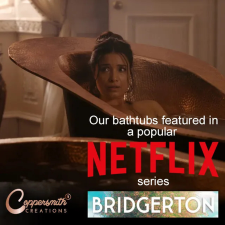 Coppersmith Creations Clawfoot Chinese Style Copper Tub – The Bridgerton Bath (1 size, Copper) - Brand New Bathrooms